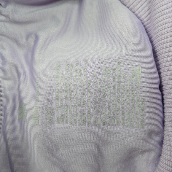 Sherpa Shearling Crewneck Lined Sweatshirt | All in Motion | Medium (8) - Picture 5 of 8